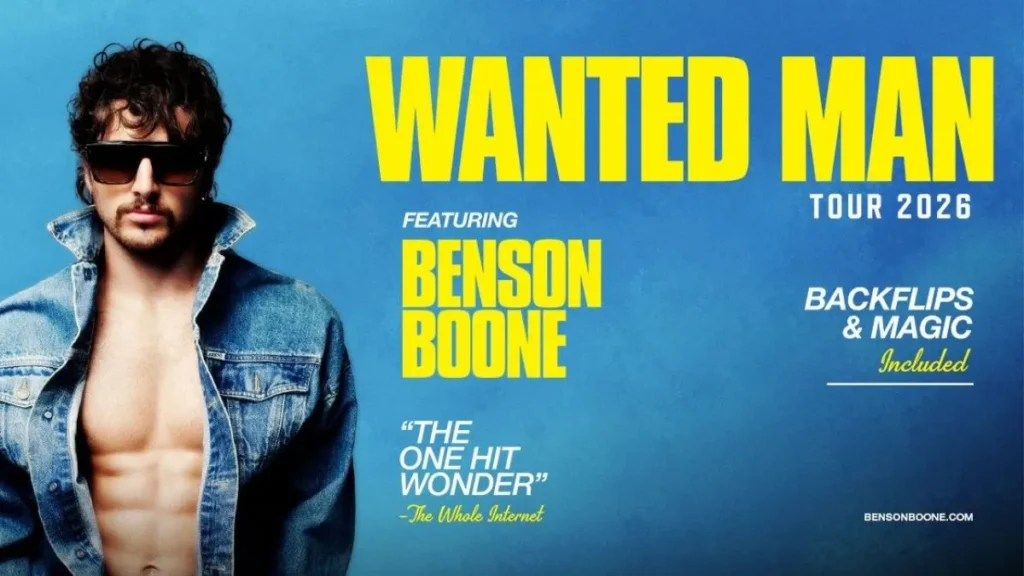 Benson Boone at Gainbridge Fieldhouse